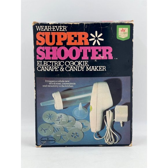WearEver Kitchen Vintage Wearever Super Shooter 700 Electric Cookie